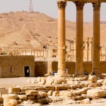 Foto Patio del Templo Baal Palmira