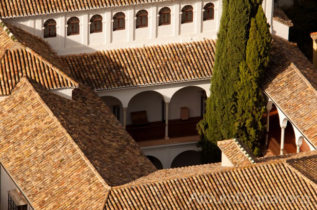 Patio interiror Alhambra de Granada
