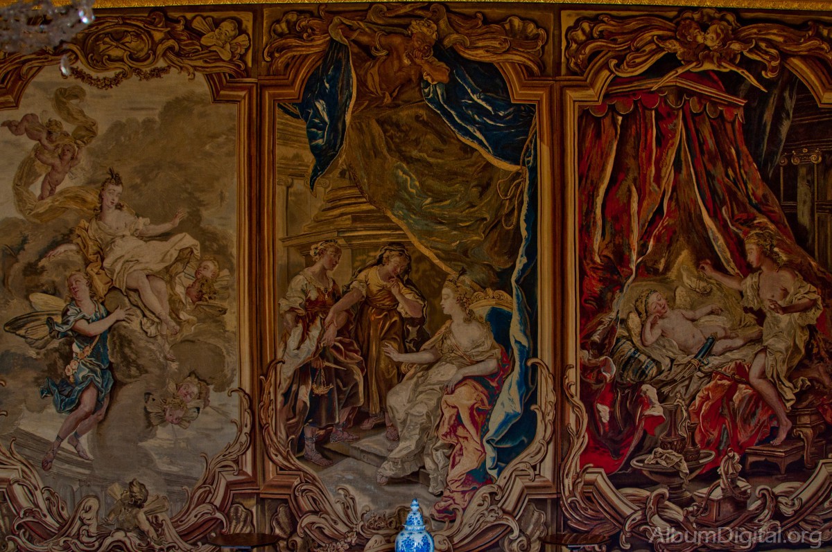 Pintura barroca Palacio Charlottenburg Berlin