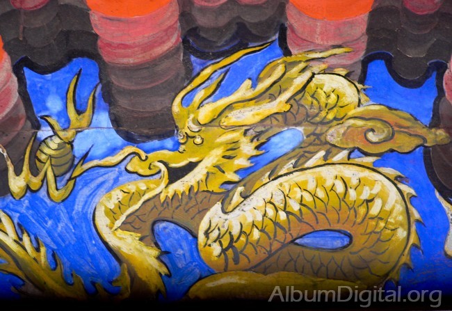 Pintura del dragon