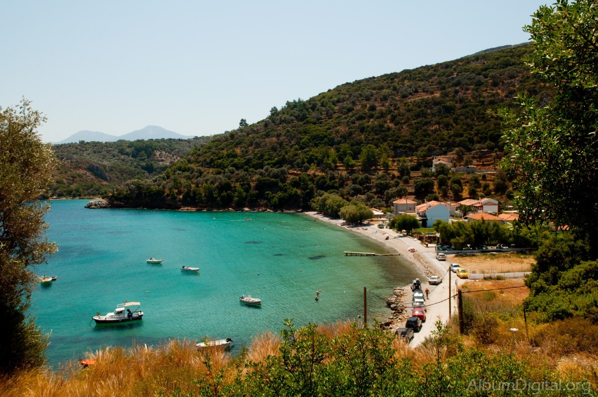 Playa en Samos