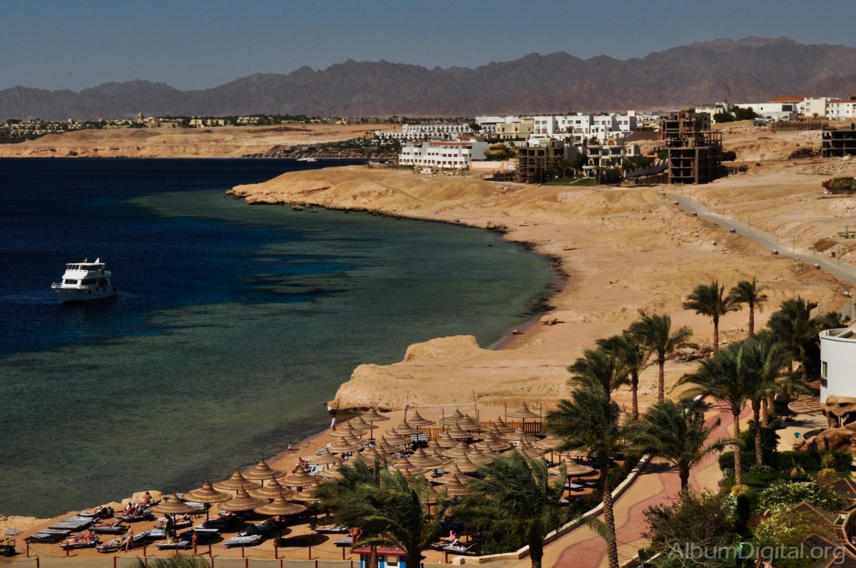 Playa en Sharm Sheikh Egipto