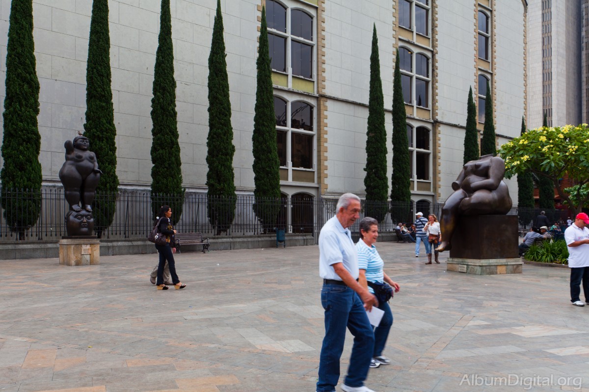 Plaza de las esculturas de Botero