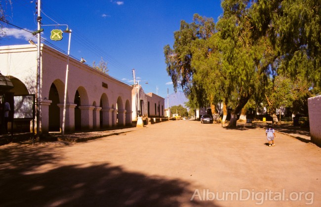 Plaza en San Pedro de Atacama