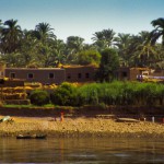 Foto Poblado del rio Nilo