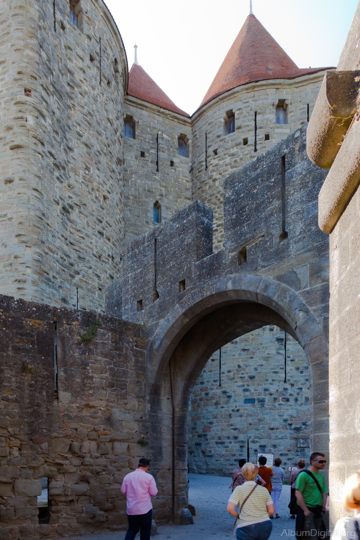Puerta de entrada Castillo de Carcassonne