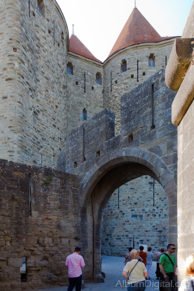 Puerta de entrada Castillo de Carcassonne