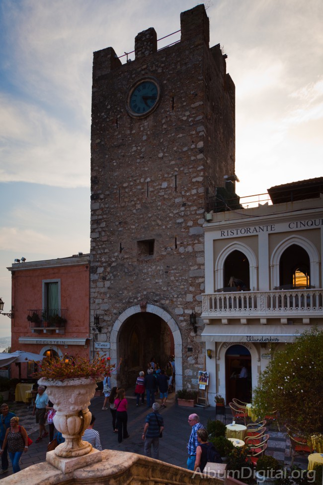Puerta de Taormina Sicilia
