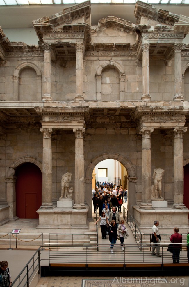 Puerta del mercado romano de Mileto Museo de Pergamo