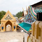 Foto Recinto Templo  Chedi  Tailandia