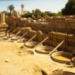 Foto Reconstruccion zona arqueologica de Luxor