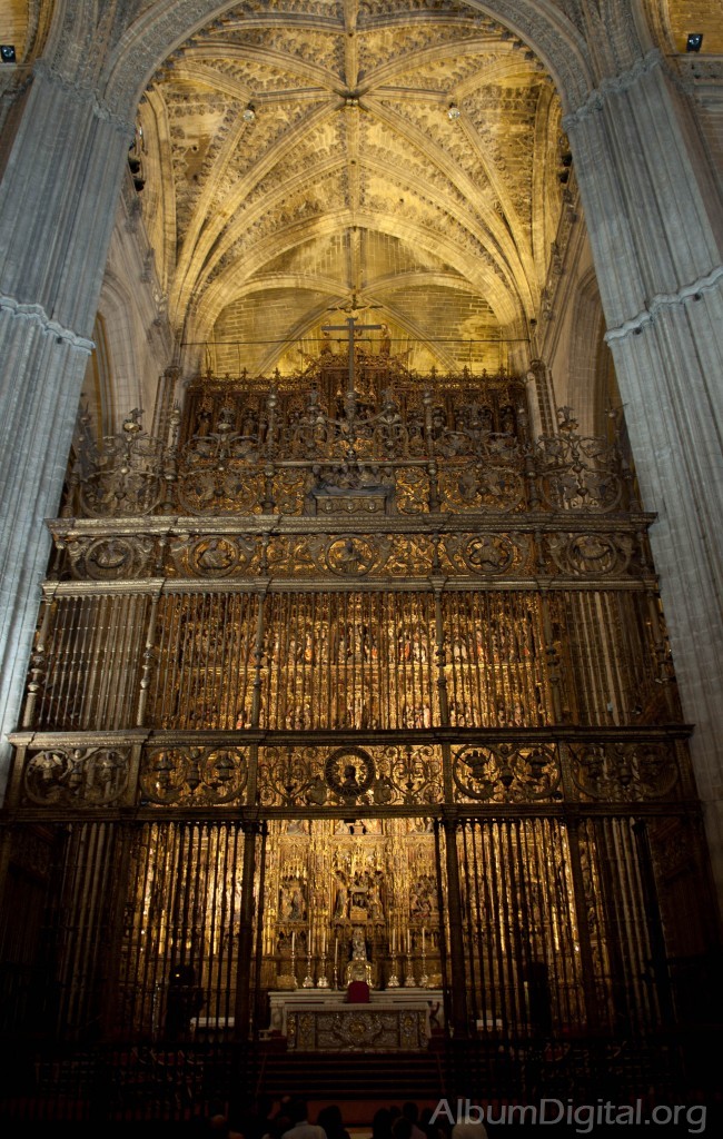 Retablo y Cupula Catedral de Sevilla