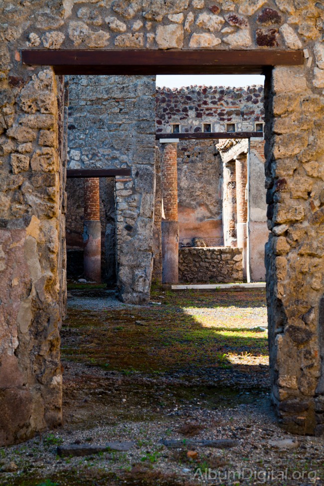Rincon villa romana en Pompeya