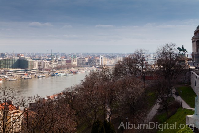 Rio Danubio desde el Castillo de Buda