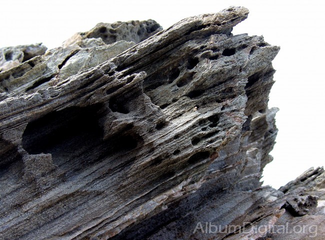 Roca erosionada
