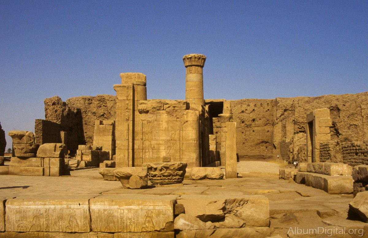 Ruinas de Edfu Egipto