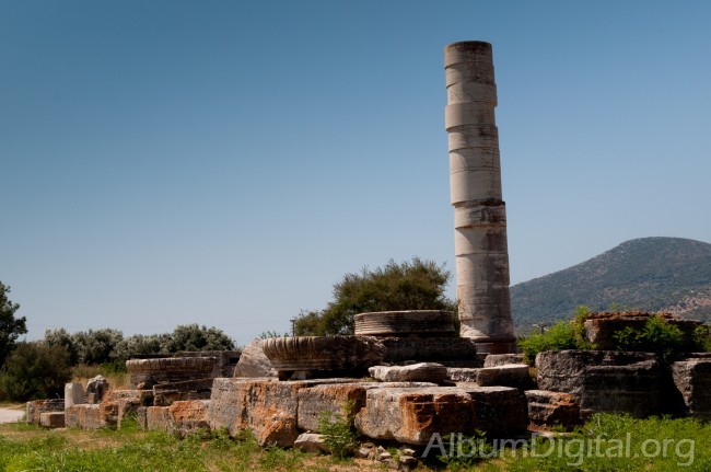Ruinas del Hereo de Samos