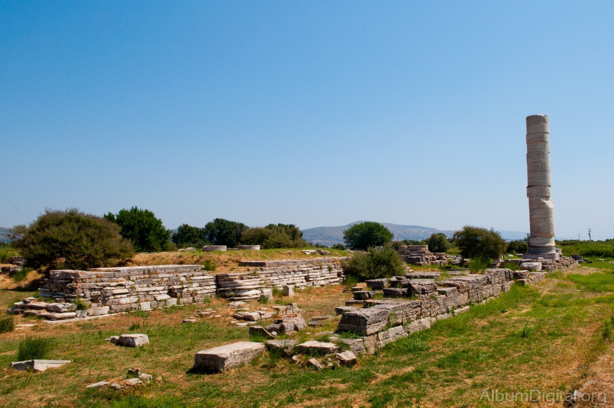 Ruinas Templo de la diosa Hera Samos