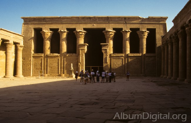 Sala hipostila Templo de Edfu