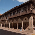 Foto Soportales y galerias de Cuzco Peru