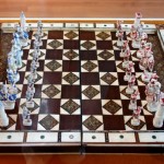 Foto Tablero de ajedrez