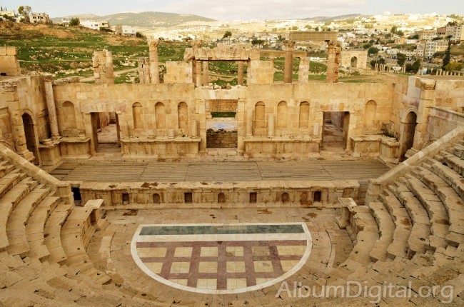 Teatro sur de Jerash