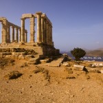 Foto Templo de Poseidon del cabo Sounio