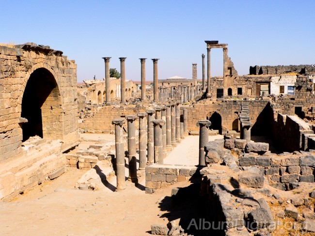 Templo jonico de Bosra Siria
