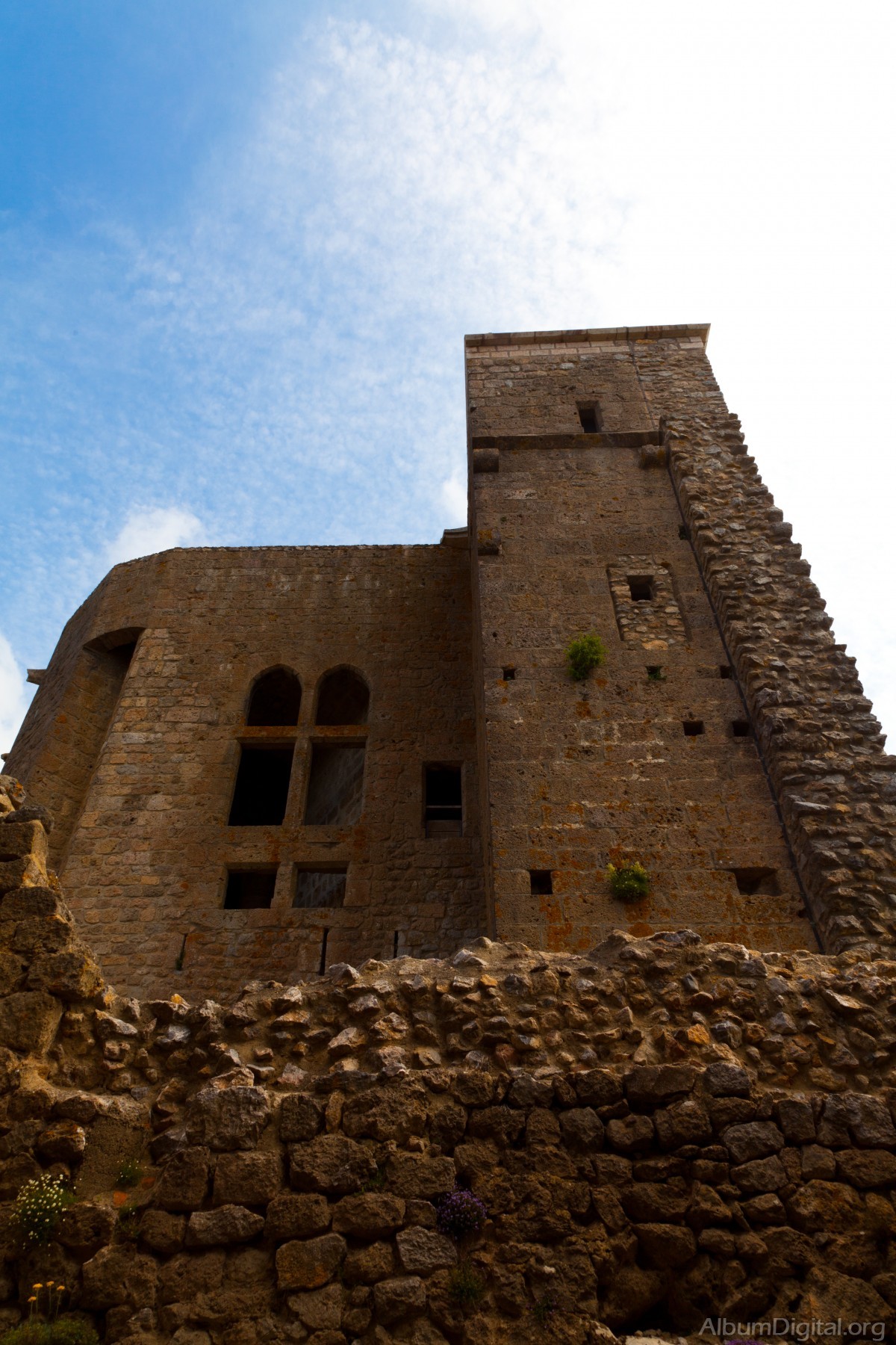 Torre castillo de Queribus