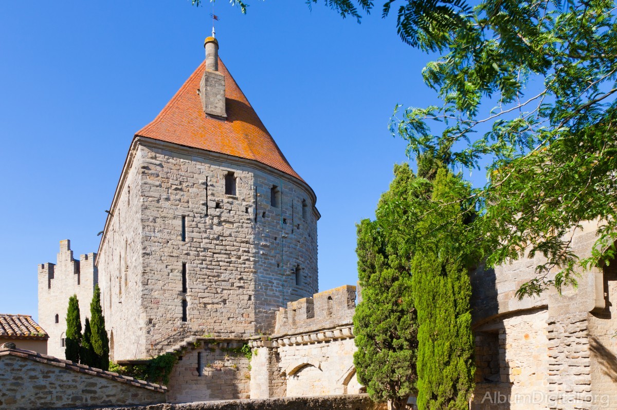 Torre entrada ciudad de Carcassonne