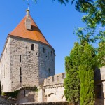 Foto Torre entrada ciudad de Carcassonne