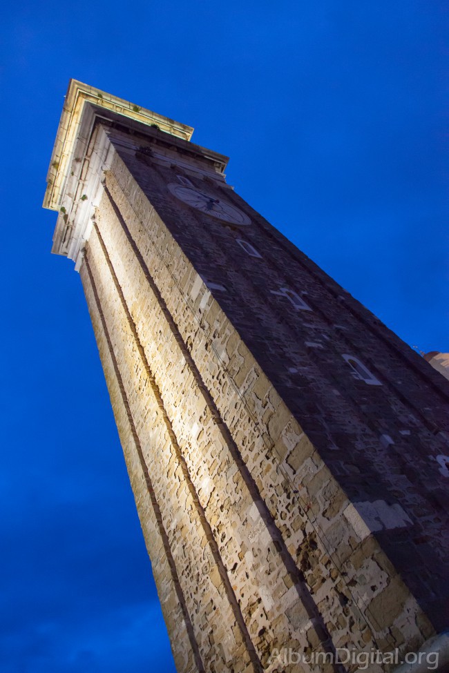 Torre veneciana de Piran Eslovenia