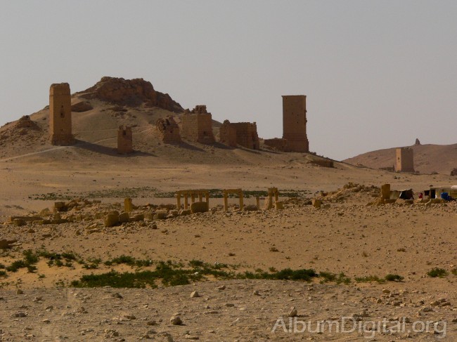 Torres funerarias en Palmira