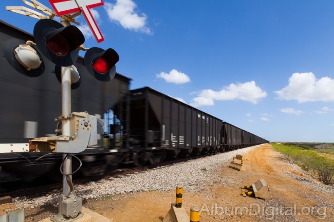 Tren carbonero de La Guajira
