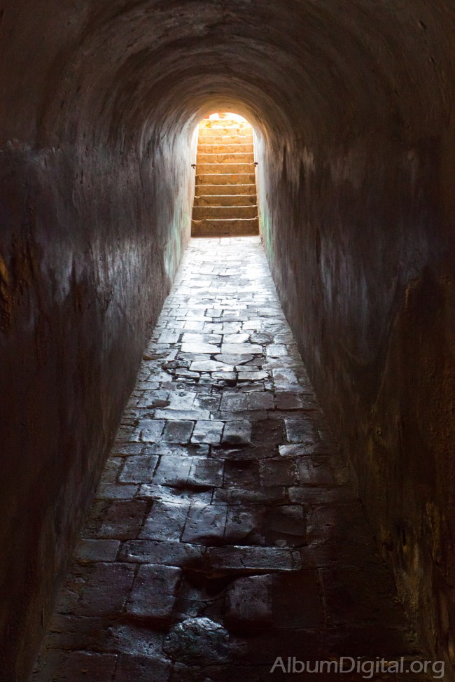 Tunel de acceso al Castillo de San Felipe
