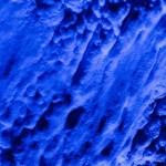 Foto Veta de sal con luz azul