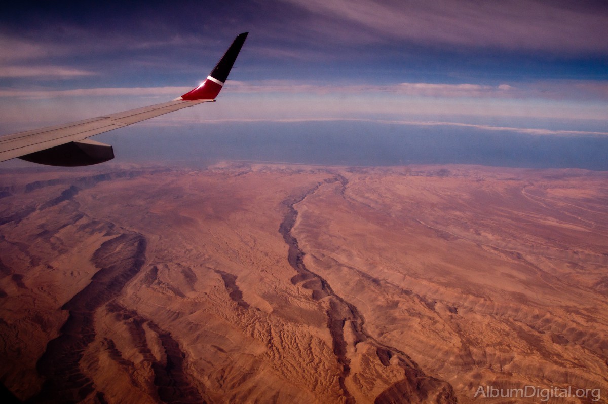 Vista aerea del altiplano