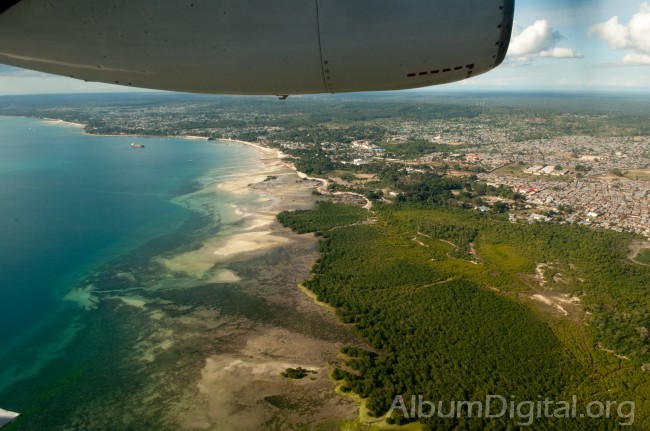 Vista aerea Zanzibar