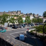 Foto Vista Carcassonne desde el puente
