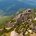 Foto Vista castillo de Peyrepertuse desde Sant Jordi