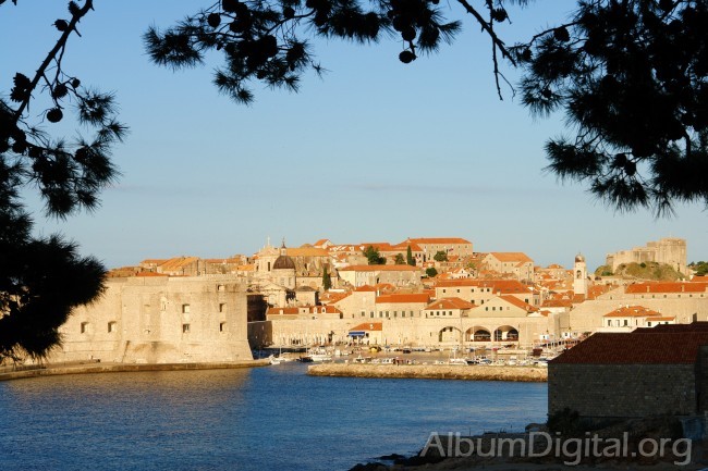 Vista ciudad antigua Dubrovnik