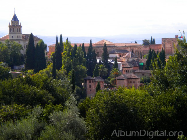 Vista de la Alhambra desde el Albayzin
