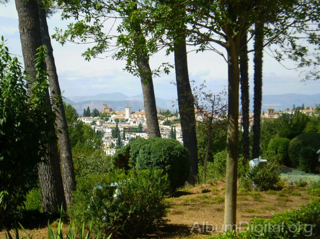 Vista de la Alhambra desde la Colina 