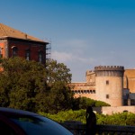 Foto Vista del castillo Napoles Italia