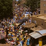 Foto Vista del mercado Djenne