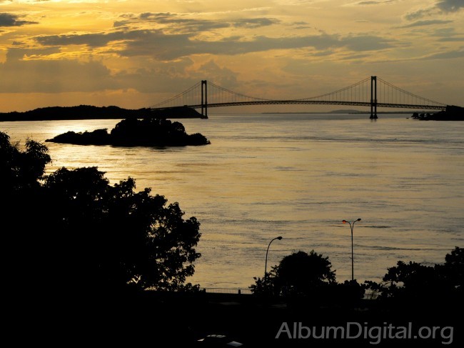 Vista del puente Ciudad Bolivar