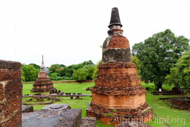 Vista del recinto de Siam Tailandia