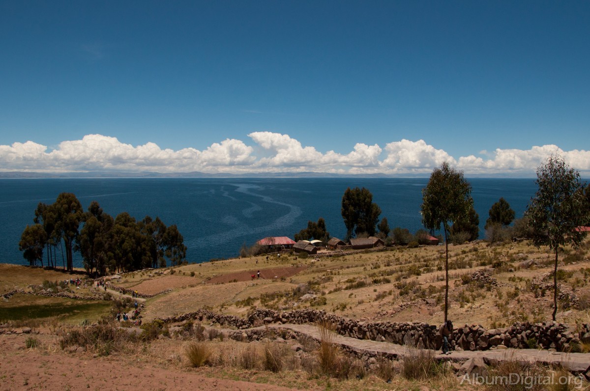 Vista del Titicaca desde Taquile