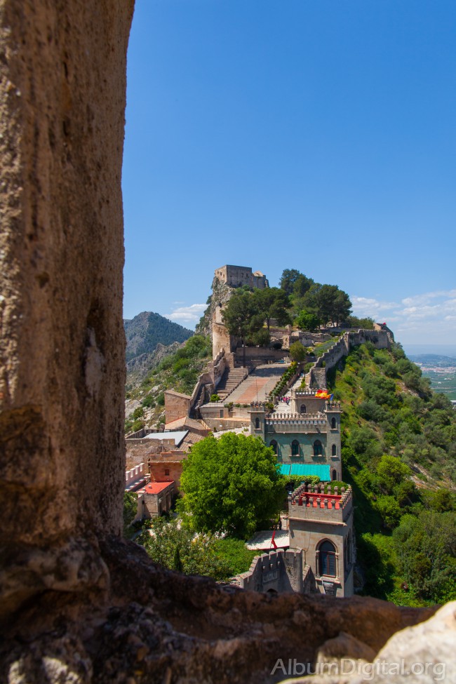 Vista desde el Castillo Menor de Xativa
