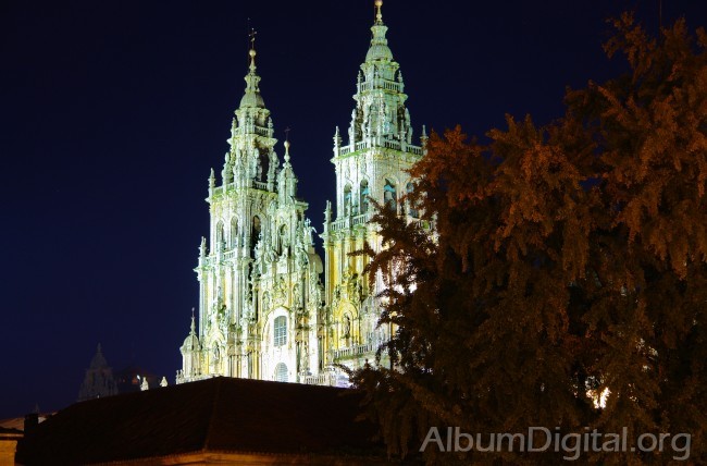 Vista nocturna Catedral